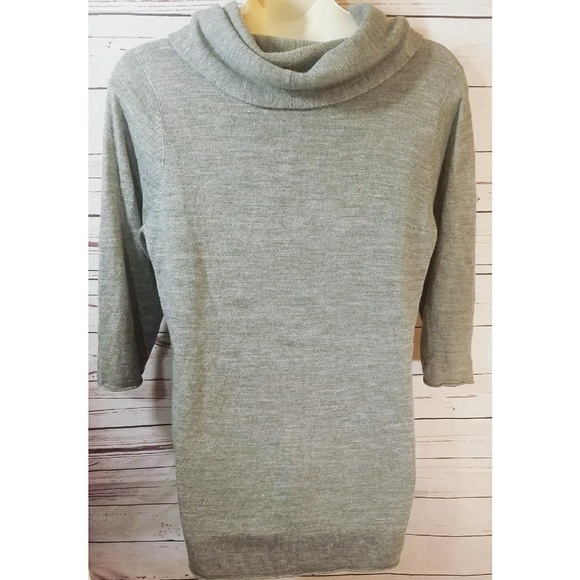 NEW Avenue Size 22/24 Gray Cable Knit Sweater - Picture 2 of 4